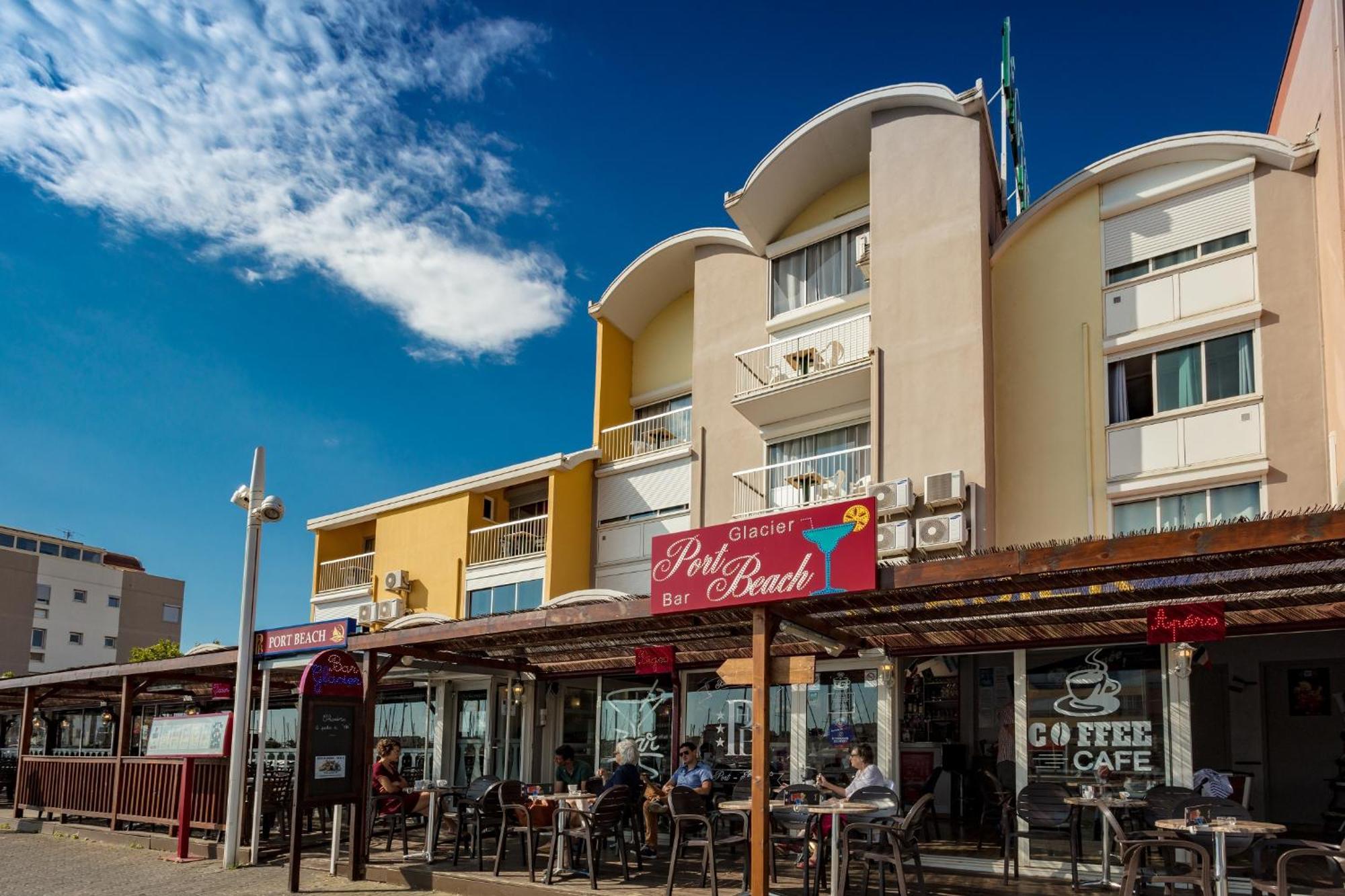 Hotel Port Beach Gruissan Exterior photo